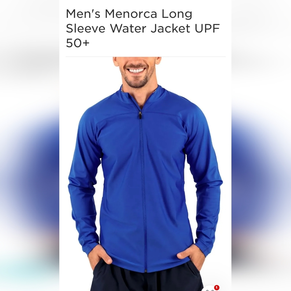 Men's Menorca Long Sleeve Water Jacket